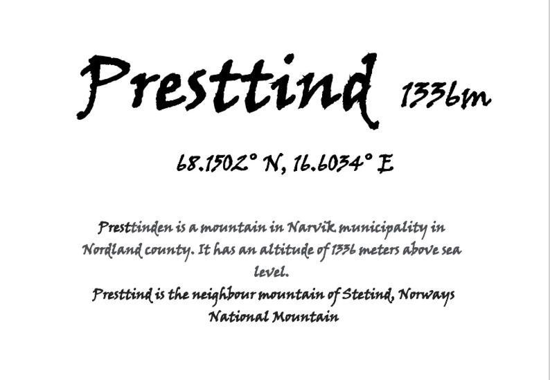 Presttind - Studio Apartment With Free Parking นาร์วิก ภายนอก รูปภาพ